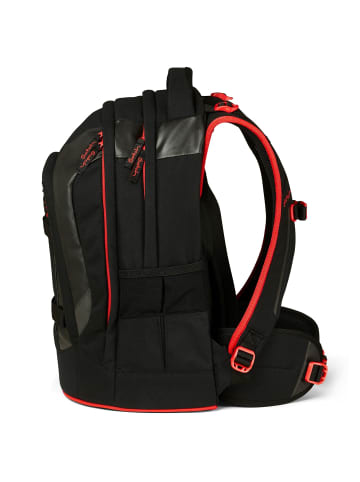 Satch pack Schulrucksack II 45 cm in black red