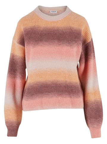 Noisy may Noisy may NMTHEIA L/S O-NECK OMBRE KNIT in tangerine