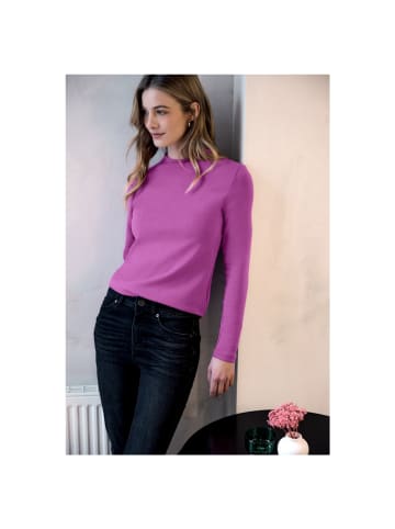 Street One Langarmshirt in floral pink