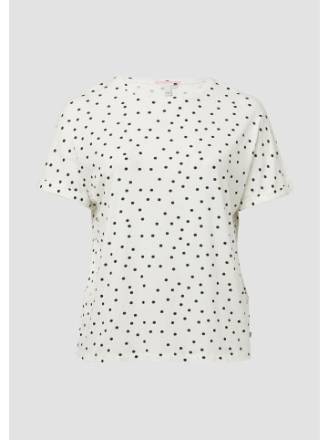 QS T-Shirt in 02A5_ecru