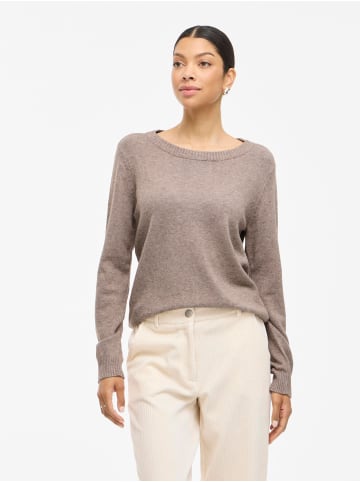Vila Strickpullover in Falcon