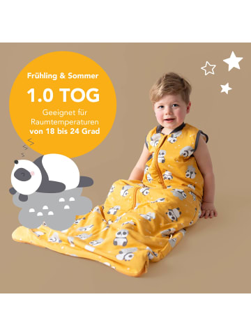 Schlummersack Babyschlafsack, 1.0 TOG in Gold