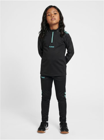 Hummel Halbreißverschluss Jacke Hmlblaze Kinder in BLACK/POOL BLUE