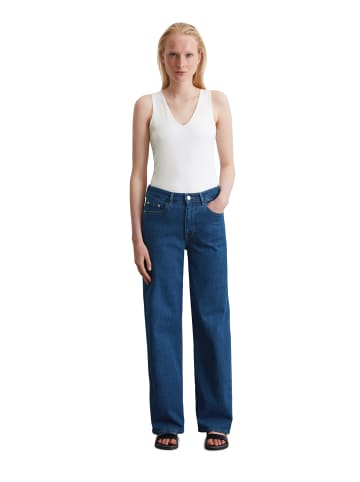Marc O'Polo Wide Leg Jeans in Medium Blue