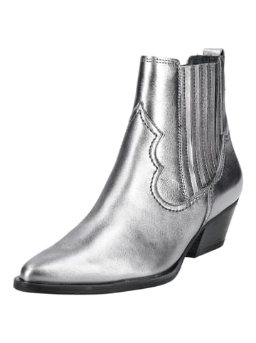 Paul Green Stiefelette in Metallic Silver