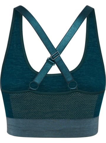 Hummel Sportshirt "Clea Seamless Sports Top" in Blau