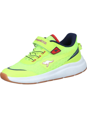 Kangaroos Sportliche Halbschuhe in lime/fiery red