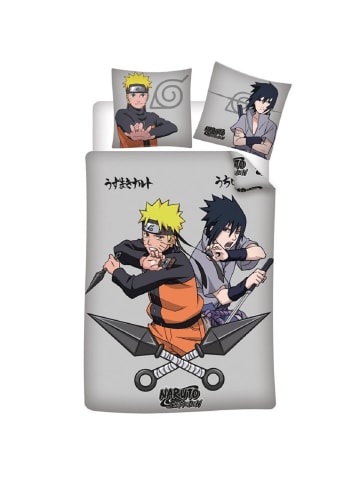 Naruto Naruto Bettwäsche 140x200 cm + Kissenbezug 65x65 cm Baumwolle in Mehrfarbig