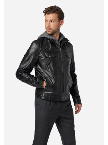 Ricano Lederjacke Rex in Schwarz