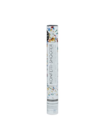 relaxdays 5 x Party Popper Streifen in Bunt - 40 cm