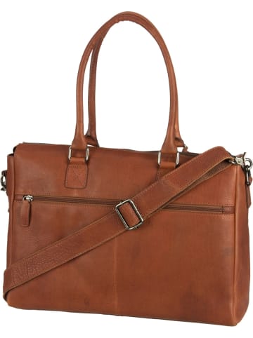 Burkely Aktentasche Antique Avery Laptop 15" in Cognac