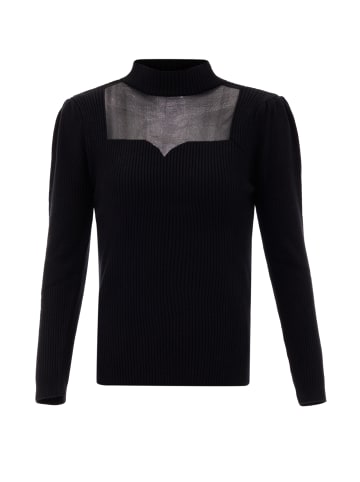 nelice Strickpullover in Schwarz