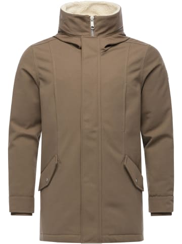 ragwear Kurzmantel Mr Cany YOUMODO in Mocca