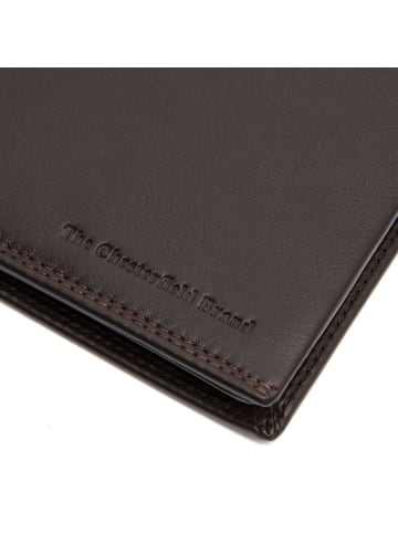 The Chesterfield Brand Hanson Geldbörse RFID Schutz Leder 9.5 cm brown