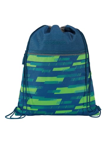 Coocazoo Turnbeutel 43 cm in Lime Stripe