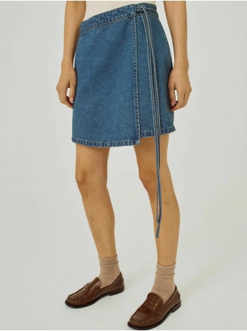 Norr Hemd Ninni in Medium blue denim
