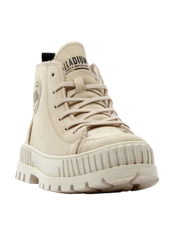 Palladium Schnürschuhe in Beige