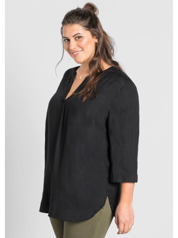sheego Tunika in schwarz
