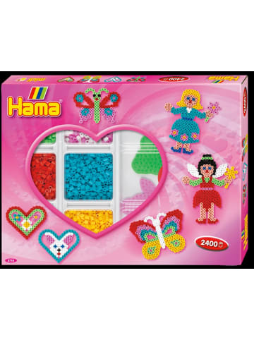 Hama Kreativ-Box Herz, Schmetterling, Fee Midi-Bügelperlen - ab 5 Jahren