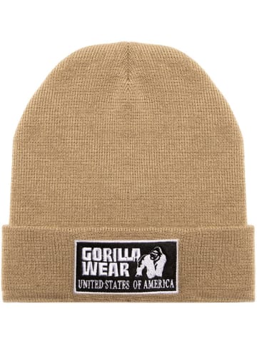 Gorilla Wear Mütze - Vermont Beanie - Beige