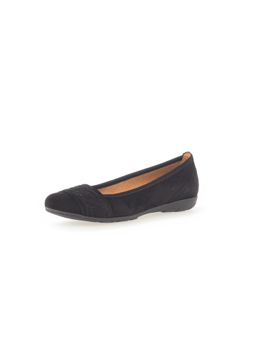 Gabor Fashion sportliche Ballerinas in schwarz