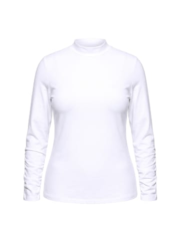 Ulla Popken Longshirt in offwhite