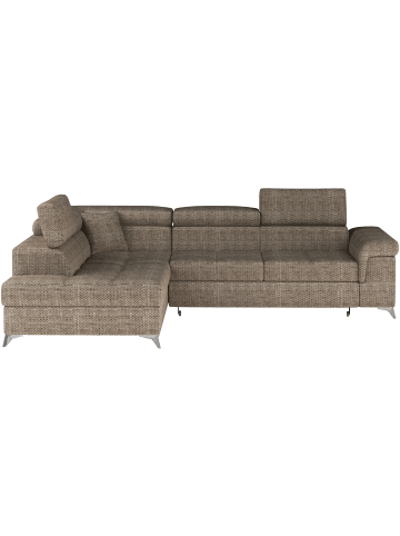 MF Design Eduardo Recamiere Links in Beige -  (L) 202 x (B) 275 x (H) 88 cm