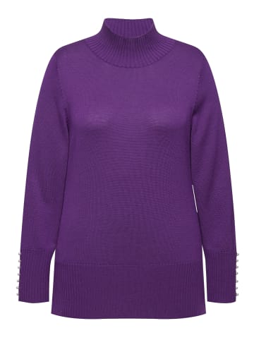 Ulla Popken Pullover in brombeere