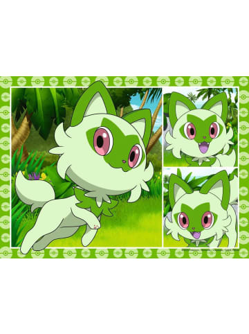Ravensburger Puzzle 35 Teile Kinderpuzzle 4x35 Teile - Pokémon - Speedy Puzzle Pokémon Ab 6 Jahre in bunt