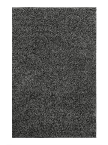 Wecon Home Hochflorteppich Greta in anthrazit grau
