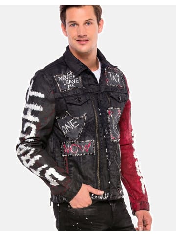 Cipo & Baxx Jacke in BLACK
