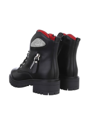 Ital-Design Stiefelette in Schwarz