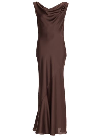 SWING Abendkleid in schoko - 0003