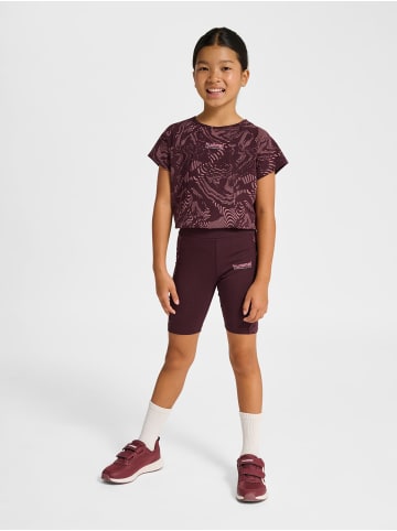 Hummel Kurze Hose Hmljr Warmup Mädchen in WINETASTING