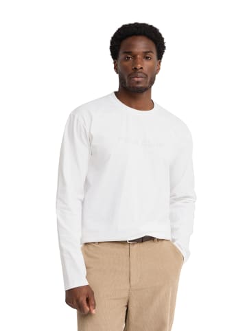 Polo Club T-Shirt MAN EST MINIMAL TITLE LS IO LONG SLEEVE RELAXED FIT in weiß