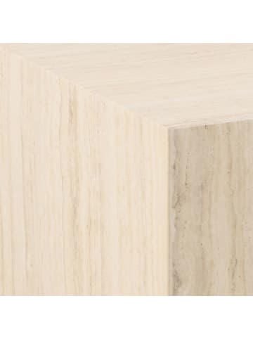 ebuy24 Couchtisch Dice Creme 90 x 90 cm