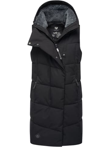 ragwear Steppweste Pavla Vest in Black
