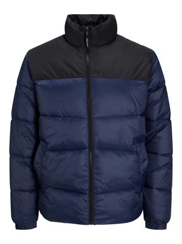 Jack & Jones Jacke 'JJCHILI PUFFER COLLAR' in dunkelblau