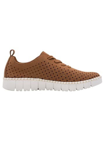 Jana Sneaker in cognac