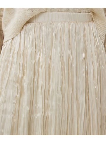 Esqualo Pliseerock Changeant in Creme 42
