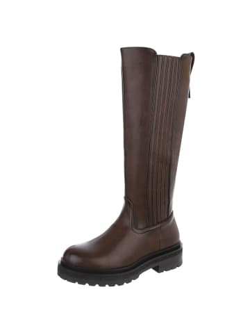 Ital-Design High Heel in Braun