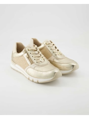 Caprice Sportliche Schnürschuhe in Gold
