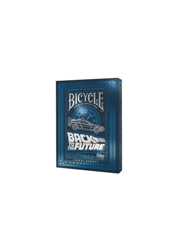 Cartamundi Deutschland Bicycle Kartendeck - Back to the Future in blau