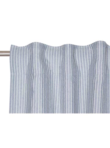 Tom Tailor Blickdichter Schlaufenvorhang PIN STRIPE in Navy