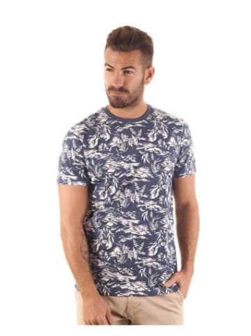 Gant 2022077 Tshirt in Marineblau / Weiß