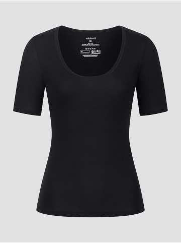 Erlich Textil  LIGHT TOUCH T-SHIRT in schwarz