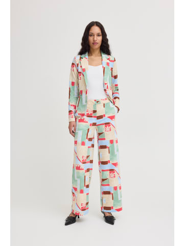 ICHI Hose IHKATE Loose fit in Multi Tile aop