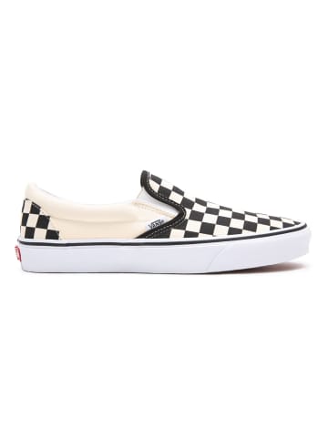 Vans Slip-On Sneaker in Weiß/Schwarz