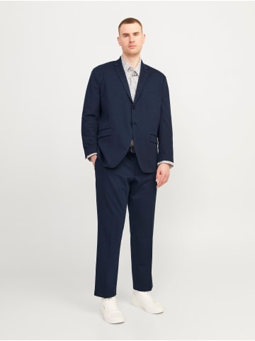JACK & JONES PLUS Einreihiger Blazer und Hose in Dark Navy
