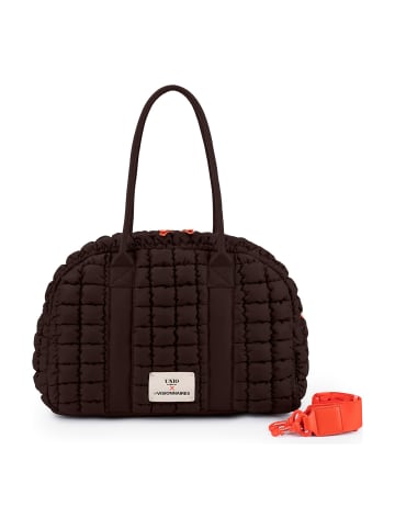 Les Visionnaires Unio Bowling Schultertasche 45 cm chocolate